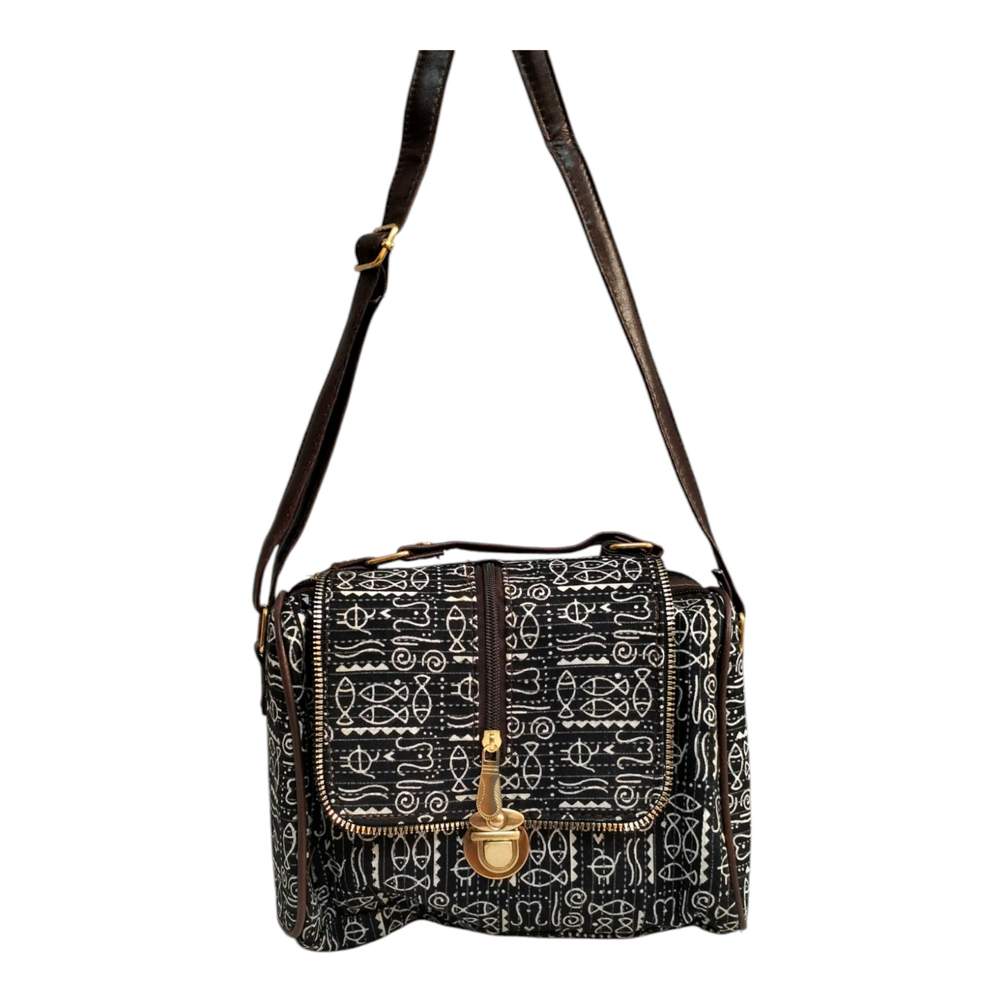 Traditional Shantiniketan Sling Bag for Women Handcrafted Elegance
