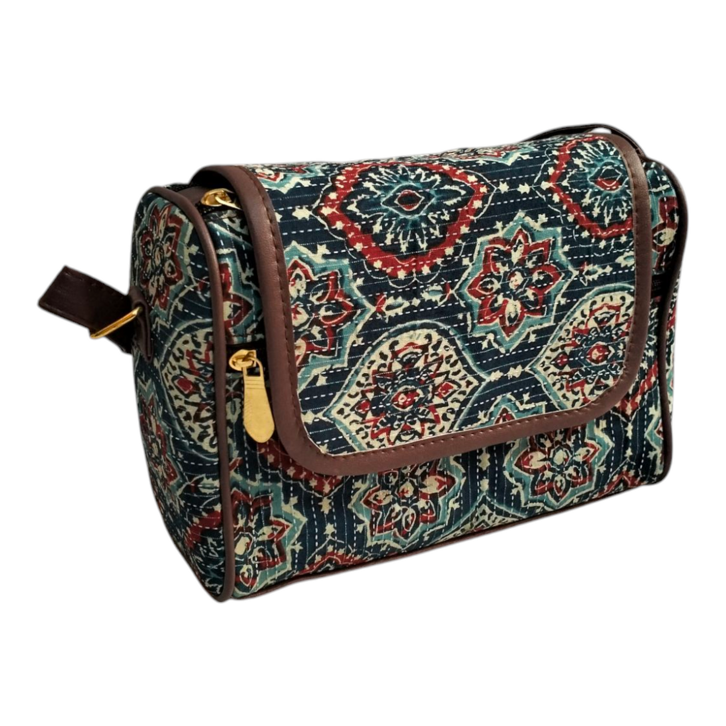 Traditional Shantiniketan Sling Bag for Women Handcrafted Elegance