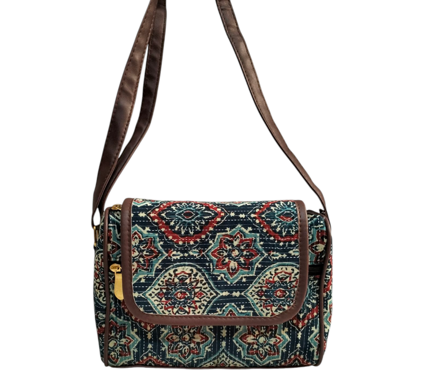 Traditional Shantiniketan Sling Bag for Women Handcrafted Elegance