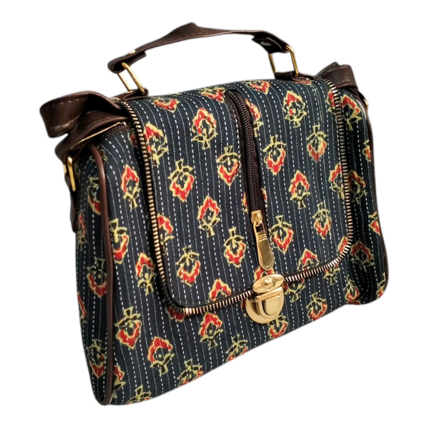 Traditional Shantiniketan Sling Bag for Women Handcrafted Elegance