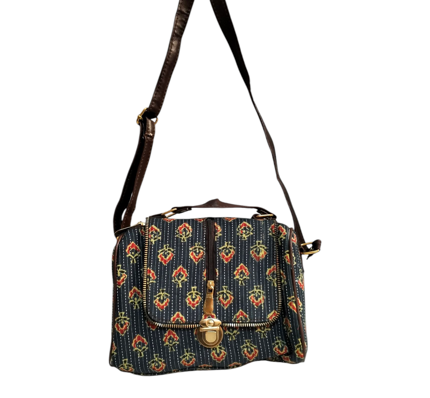 Traditional Shantiniketan Sling Bag for Women Handcrafted Elegance