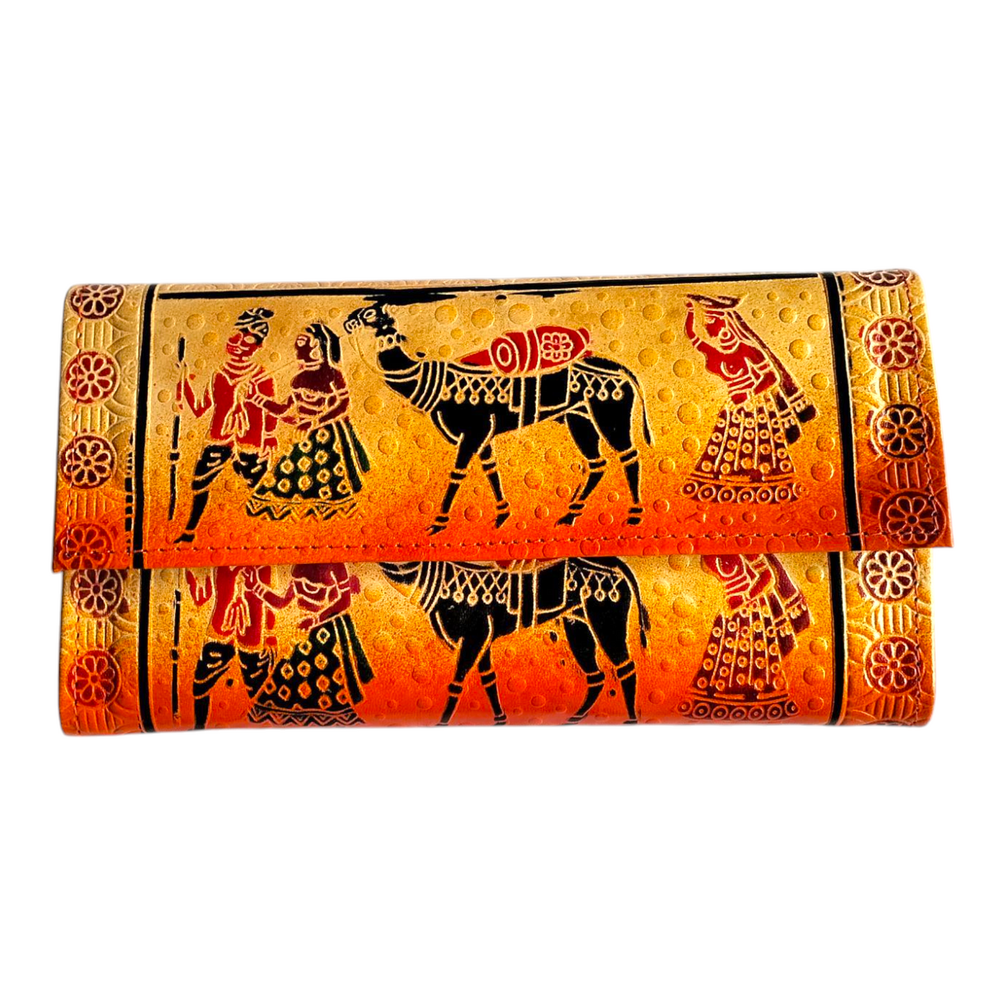 Handmade Shantiniketan Purse for Women – Authentic Indian Art Design