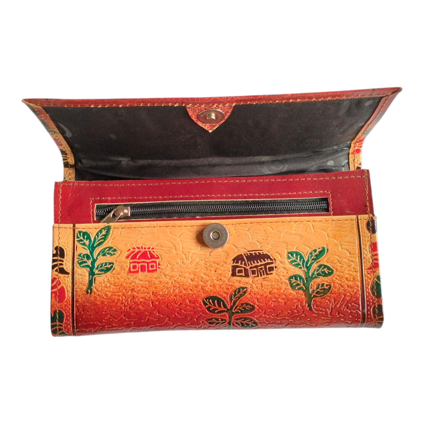 Handmade Shantiniketan Purse for Women – Authentic Indian Art Design