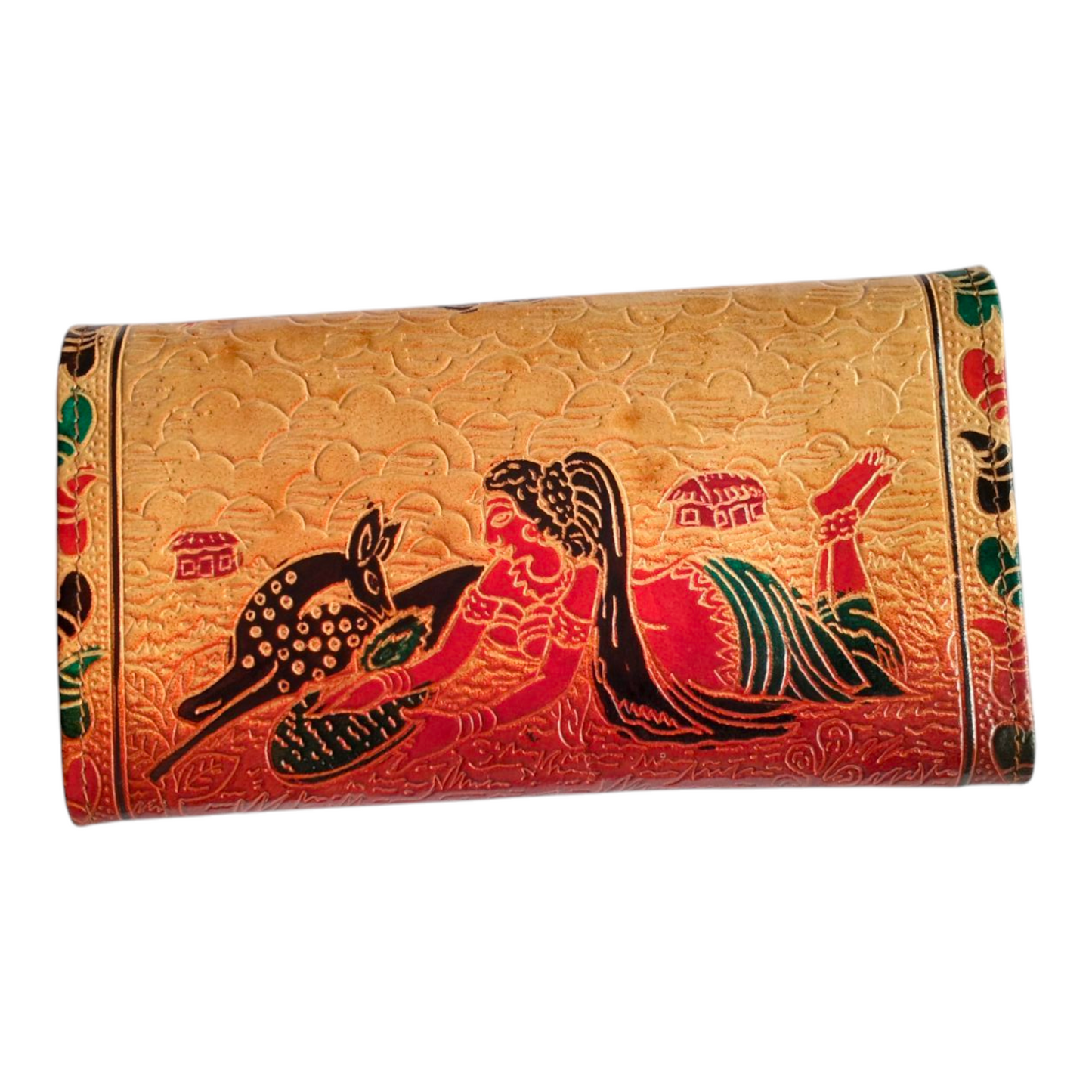 Handmade Shantiniketan Purse for Women – Authentic Indian Art Design