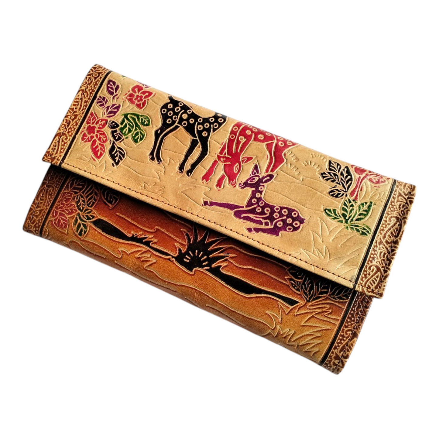 Handmade Shantiniketan Purse for Women – Authentic Indian Art Design