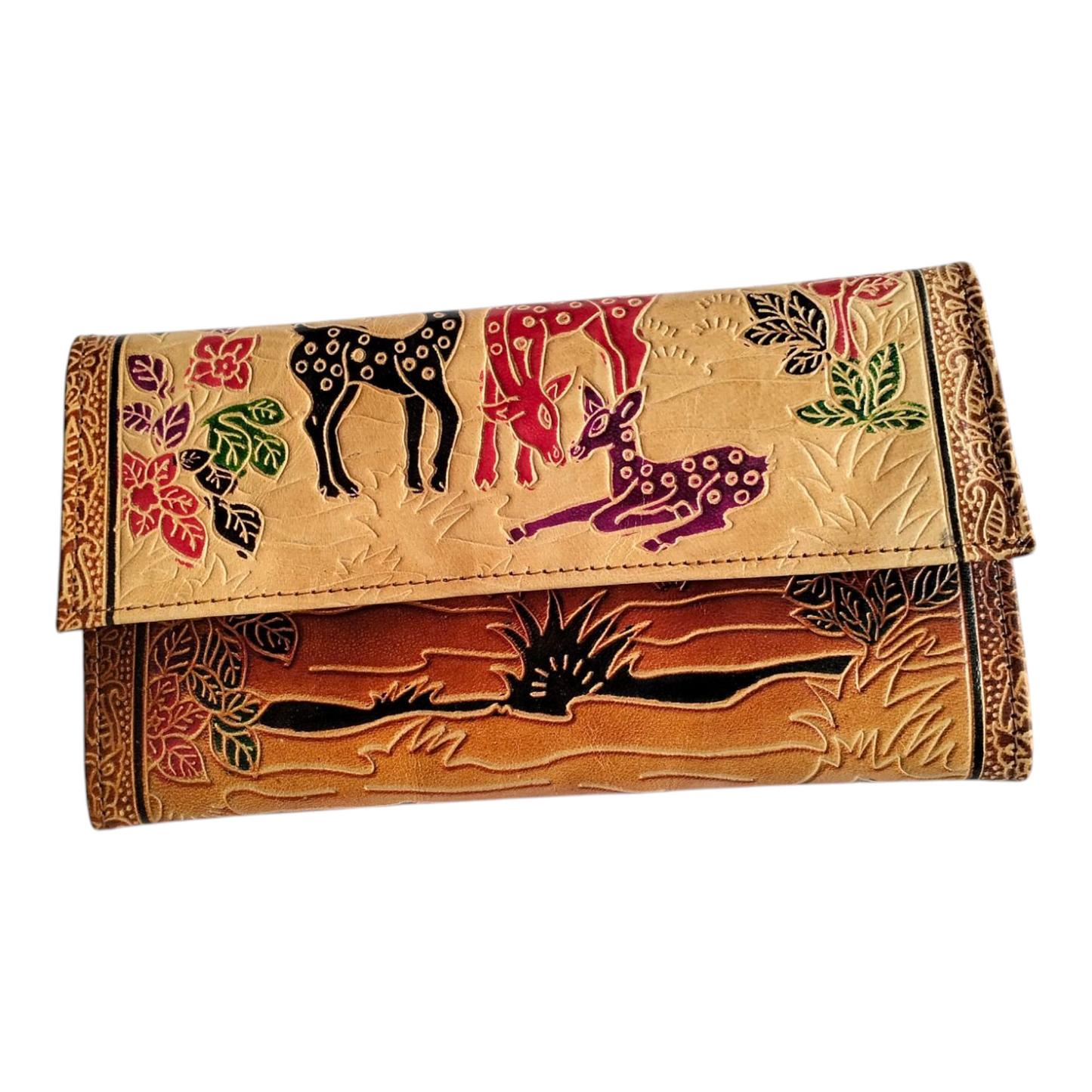 Handmade Shantiniketan Purse for Women – Authentic Indian Art Design