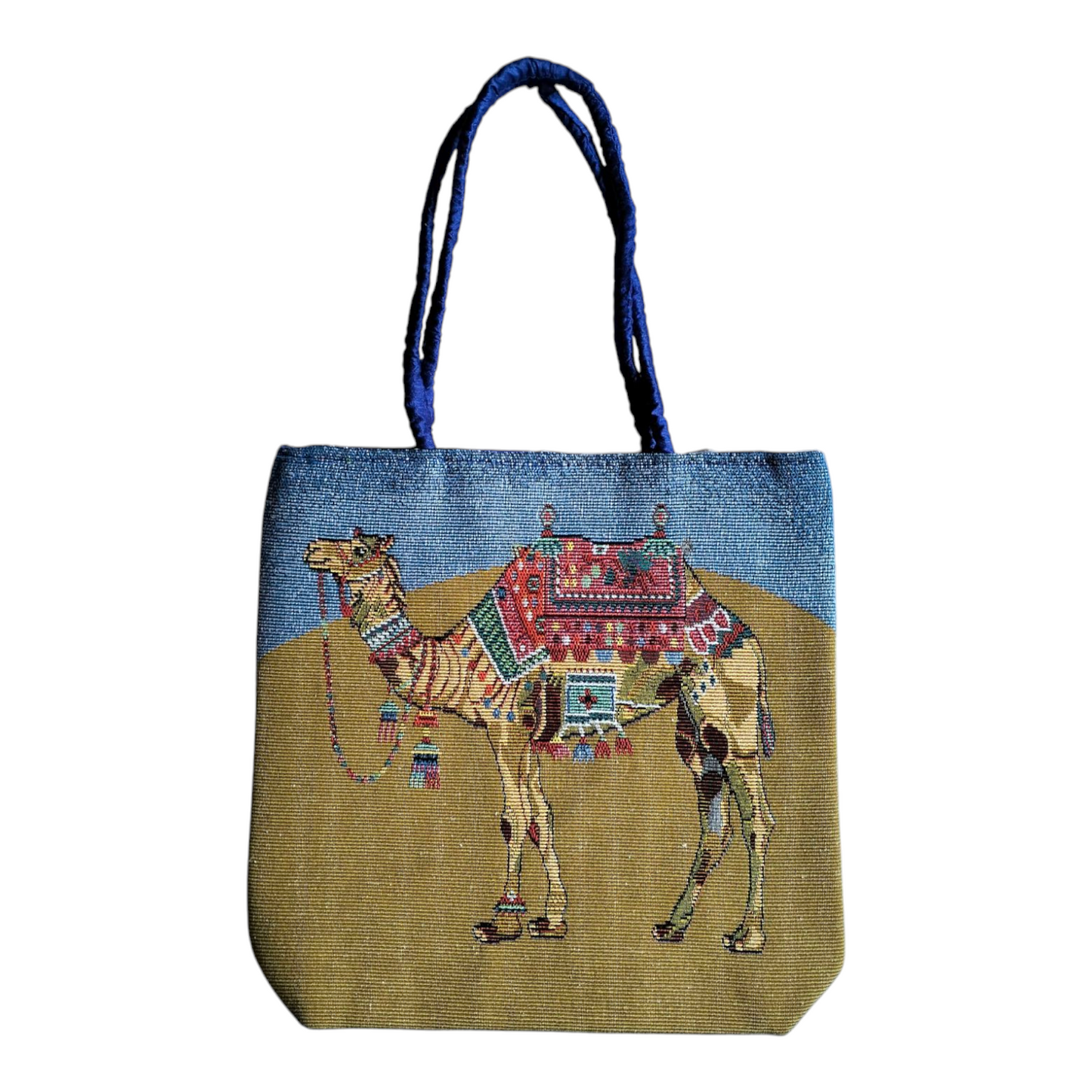 Handcrafted Shantiniketan Tote Bag – Colorful Traditional Design for Women