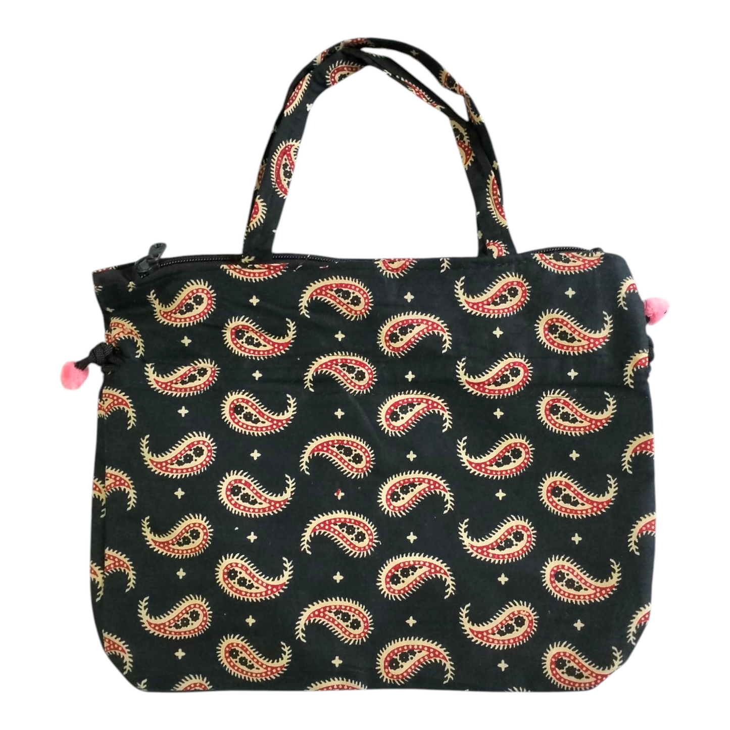 Shantiniketan Cotton Mini Handbag - Traditional Indian Handcrafted Bag for Women Pack of 2