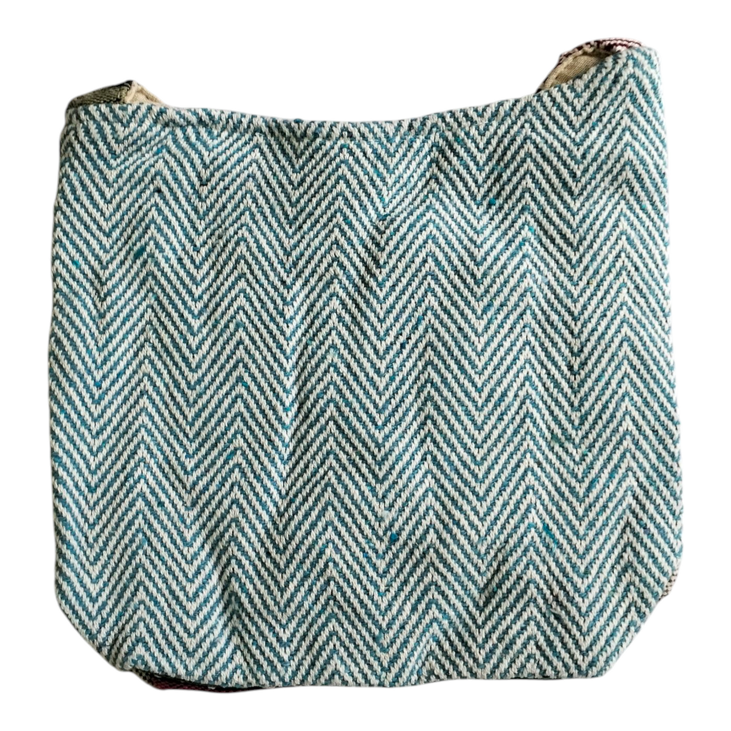 Shantiniketan Style Cotton Sling Bag – Himalayan Hemp Jhola Bag for Women
