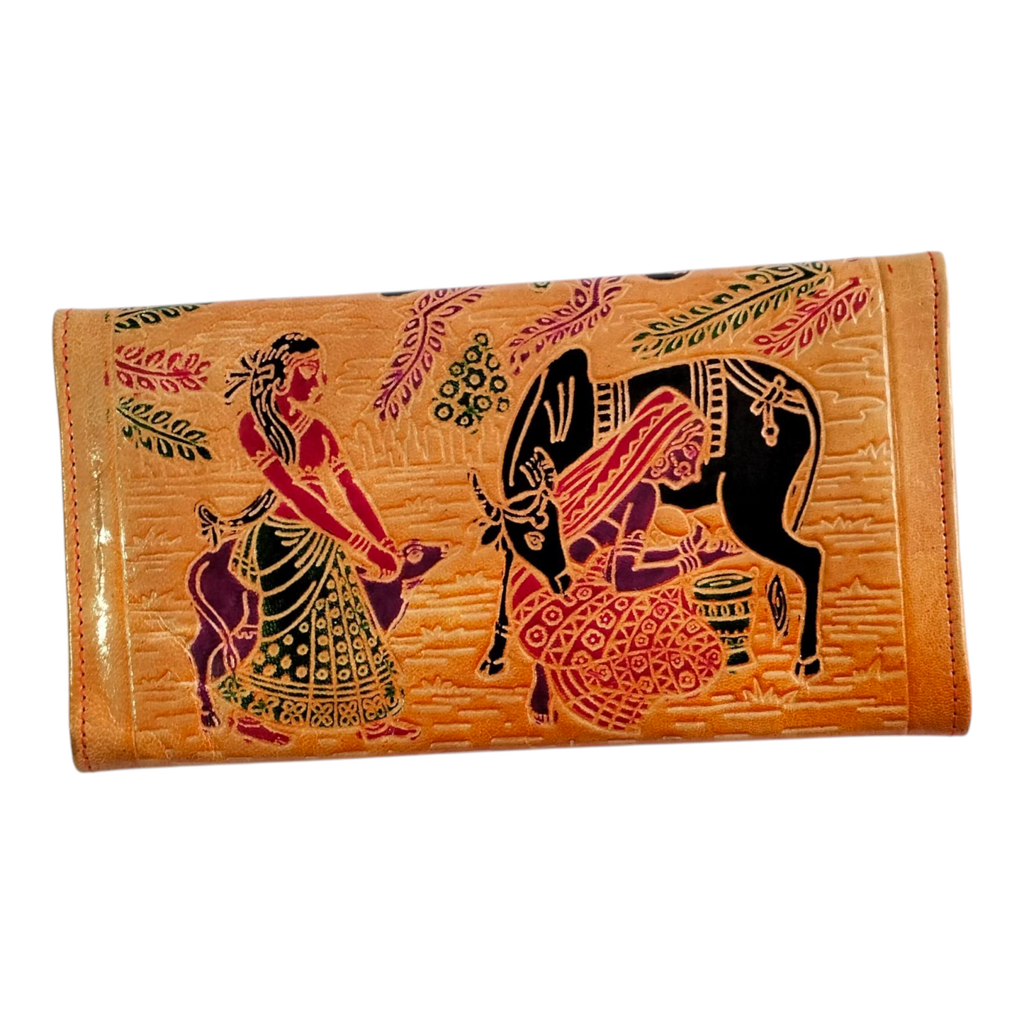 Handmade Shantiniketan Purse for Women – Authentic Indian Art Design