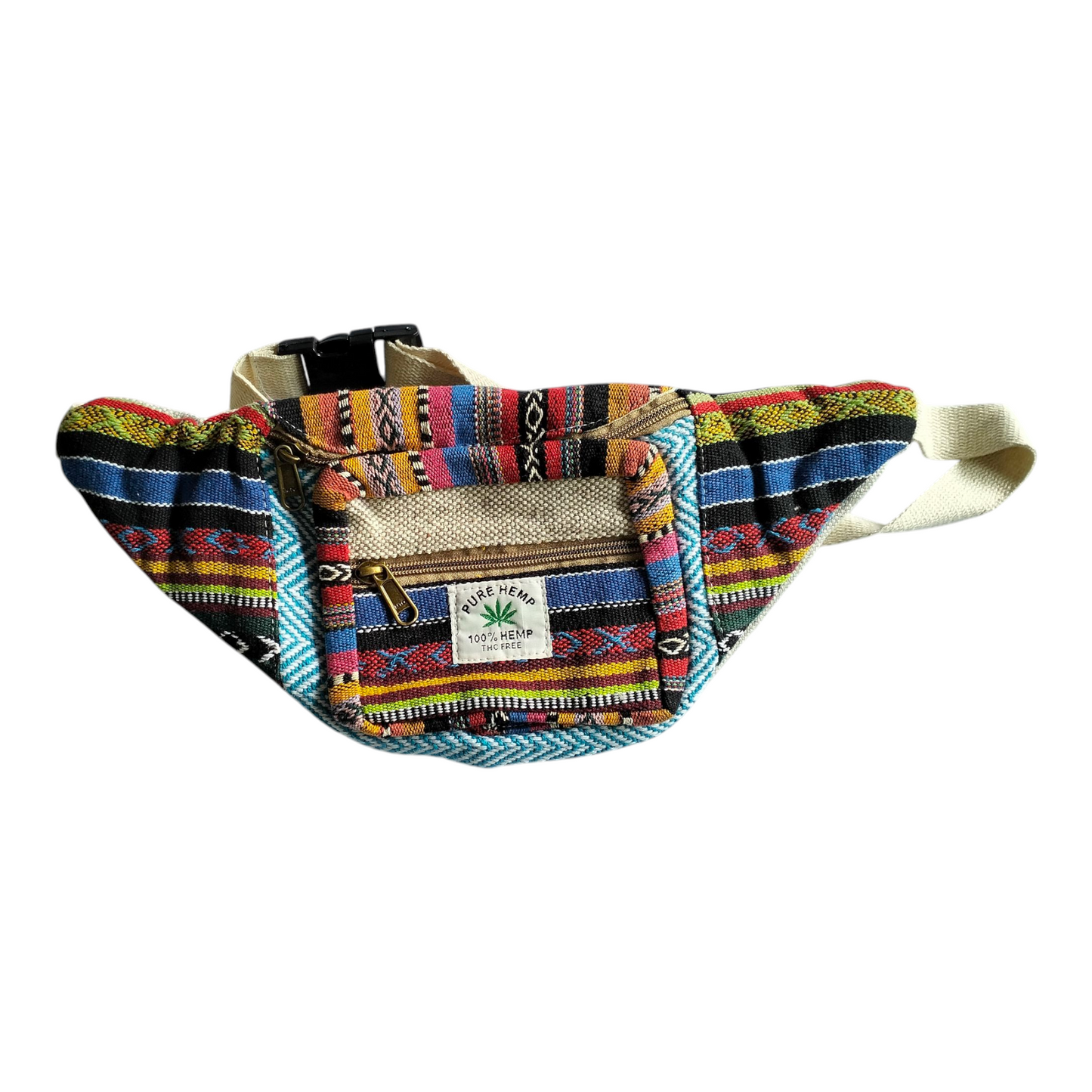 Handcrafted Shantiniketan Sling Bag for Women – Cotton & Pure Hemp Crossbody Style
