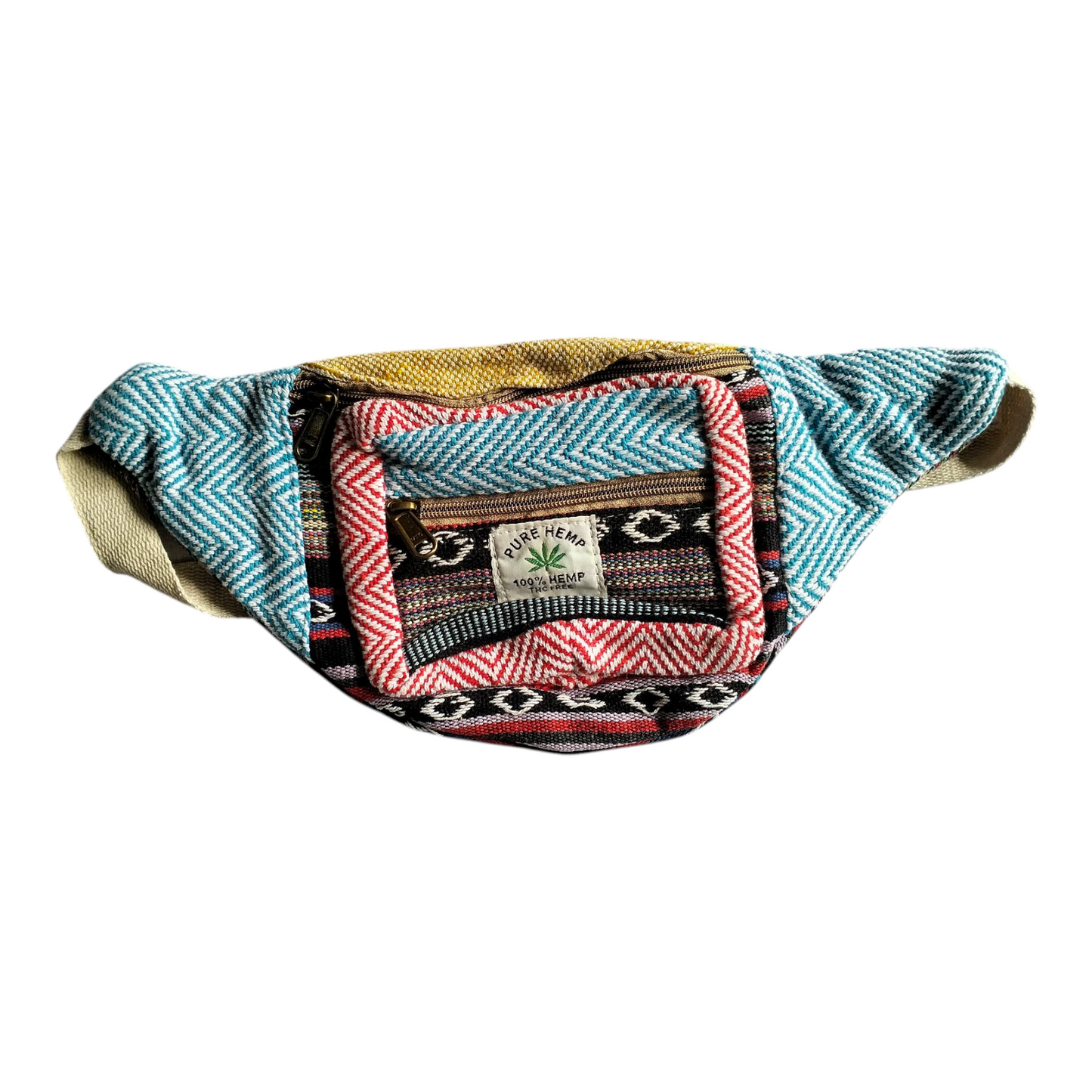 Handcrafted Shantiniketan Sling Bag for Women – Cotton & Pure Hemp Crossbody Style