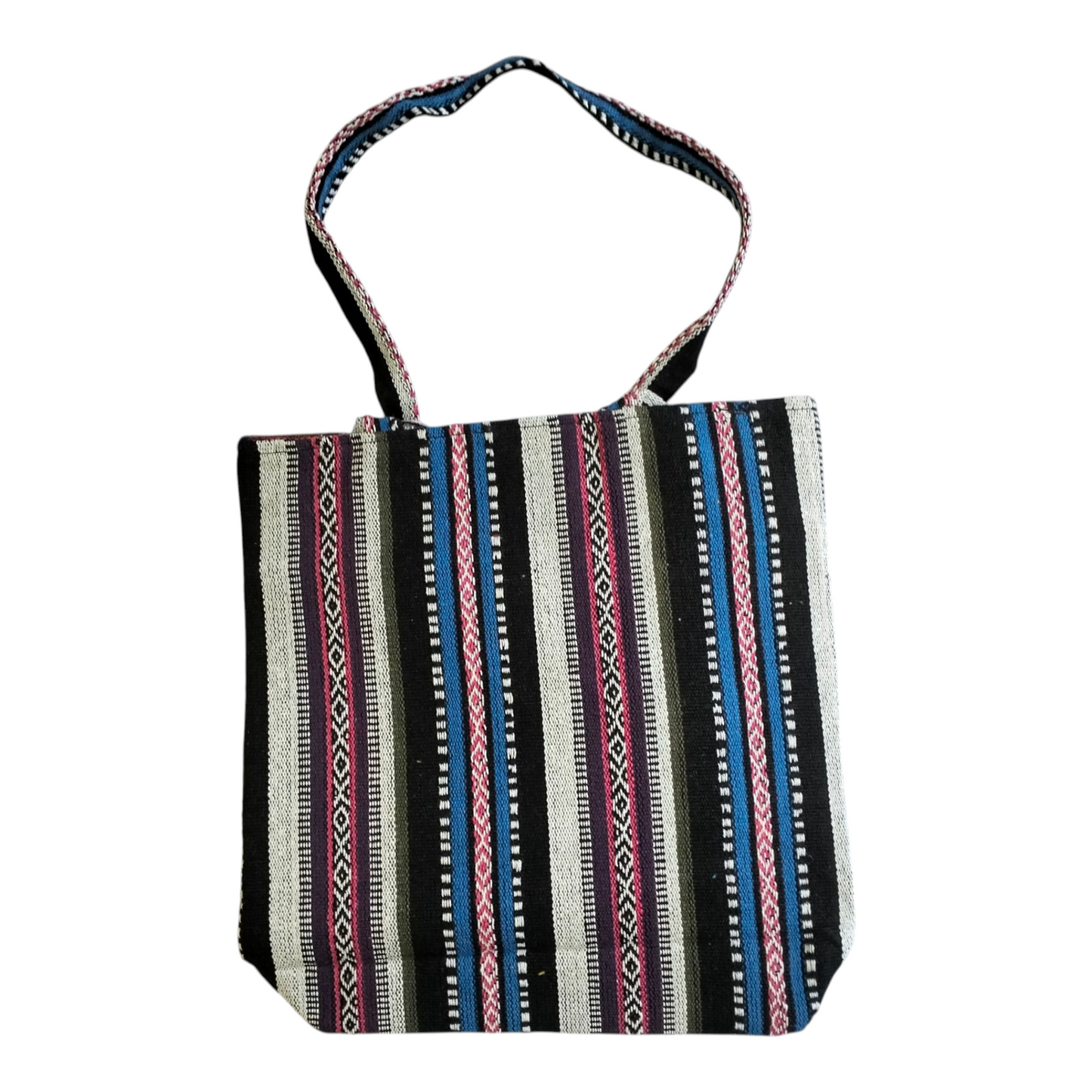 Handcrafted Shantiniketan Tote Bag – Colorful Traditional Design for Women