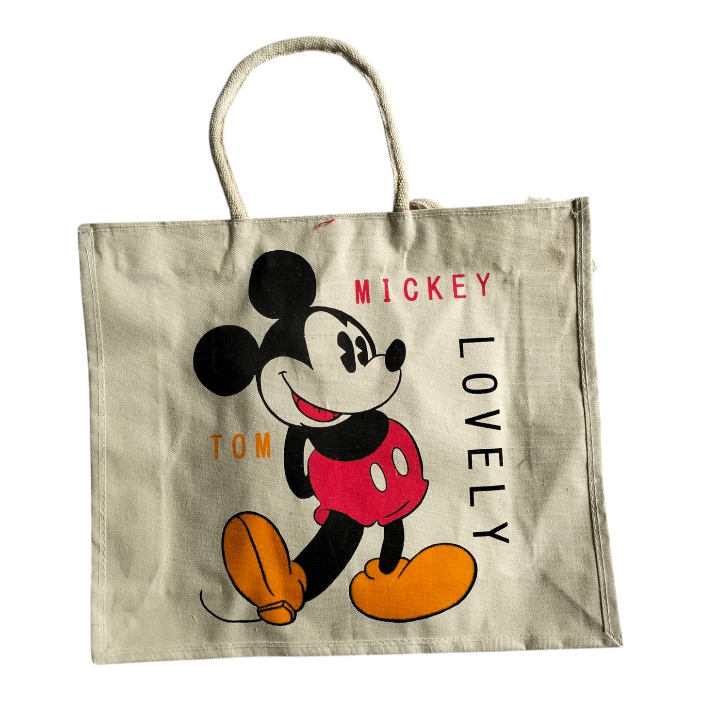 Shantiniketan Jute Tote Bag - Spacious Printed Design Eco-Friendly