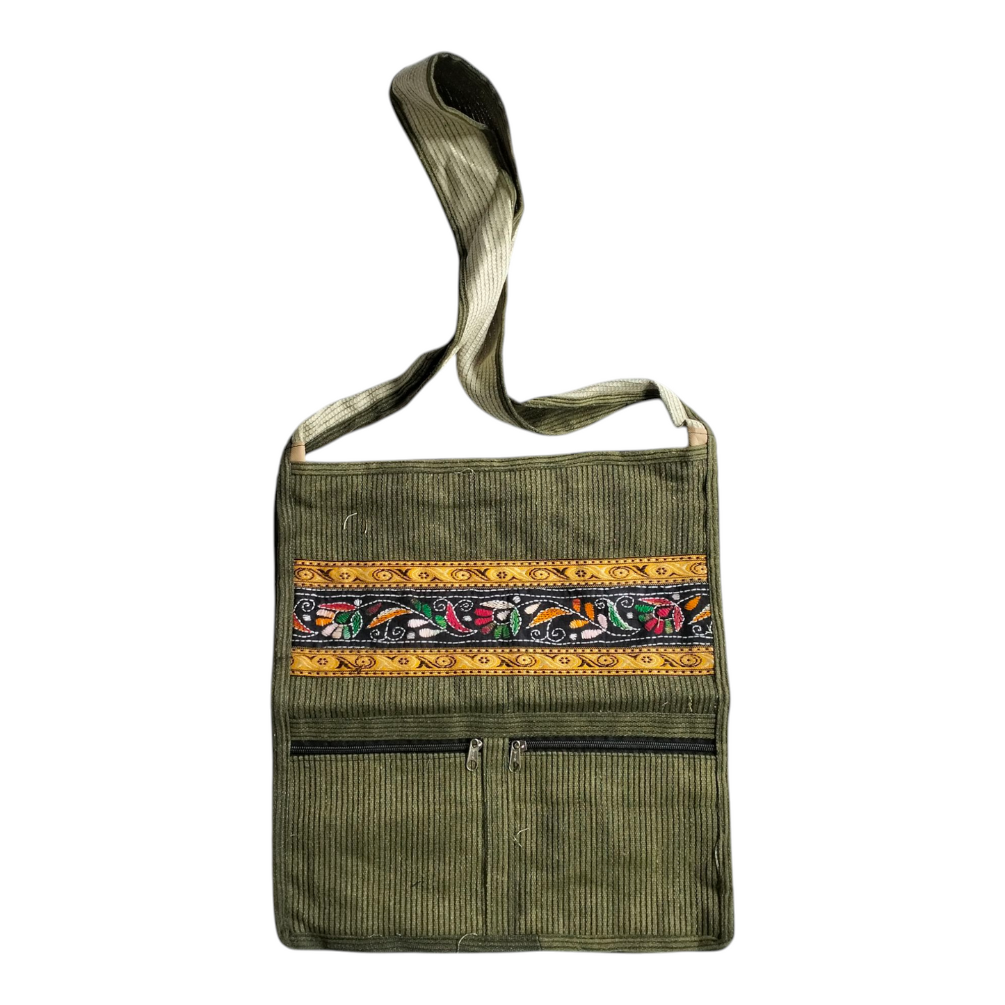 Shantiniketan Style Cotton Sling Jhola Bag