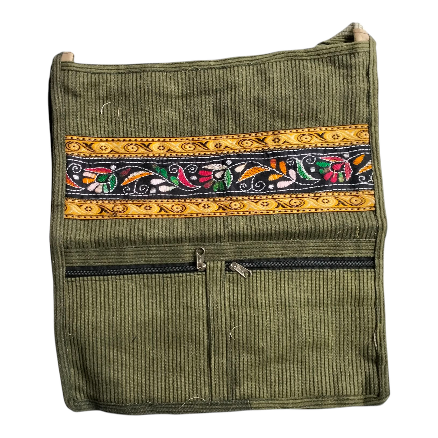 Shantiniketan Style Cotton Sling Jhola Bag