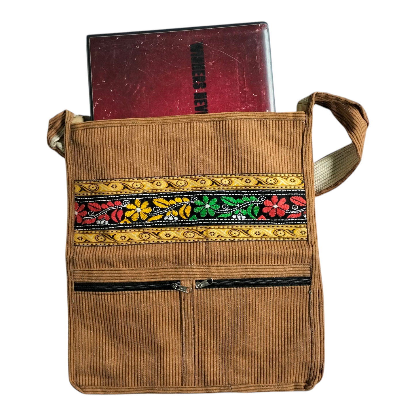 Shantiniketan Style Cotton Sling Jhola Bag