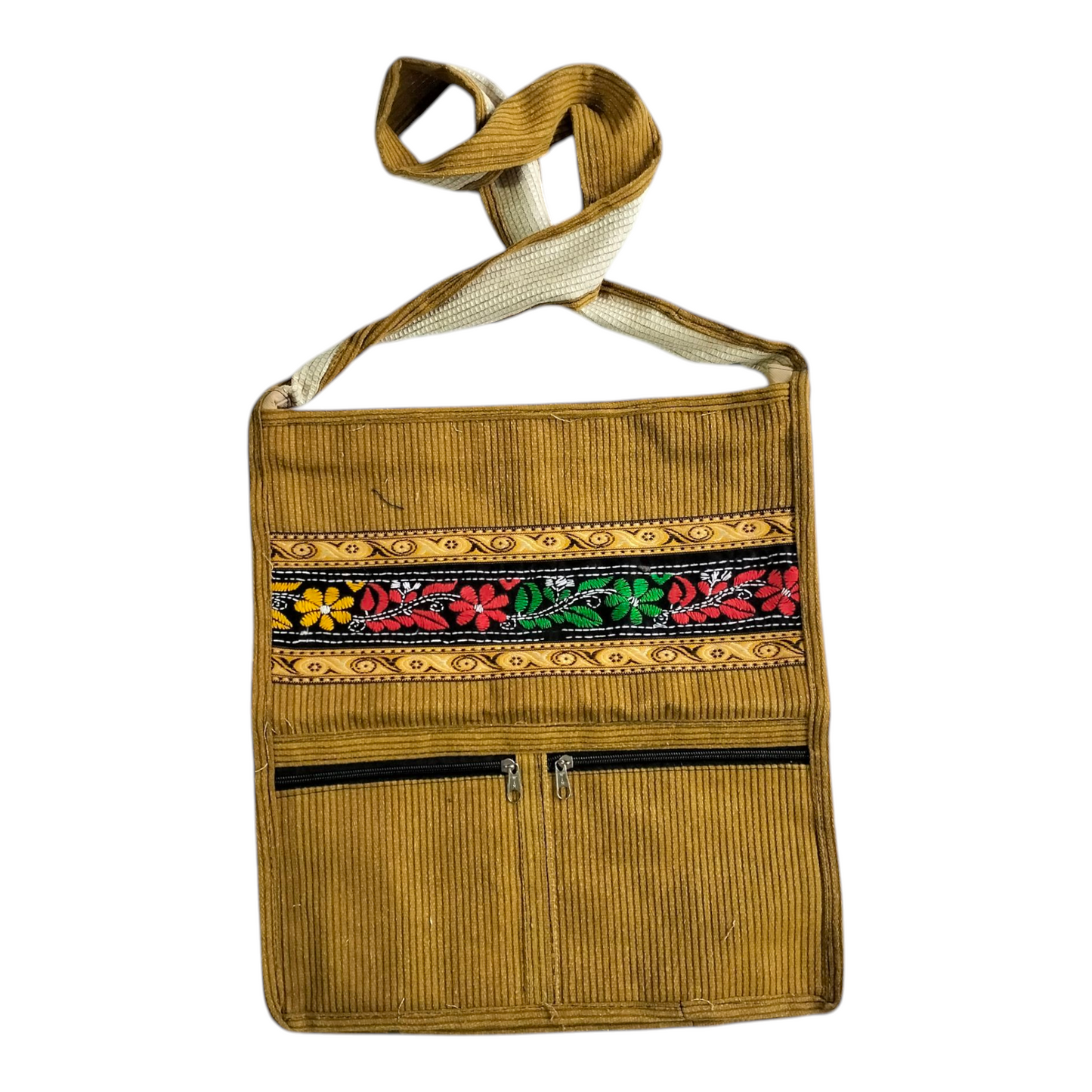 Shantiniketan Style Cotton Sling Jhola Bag