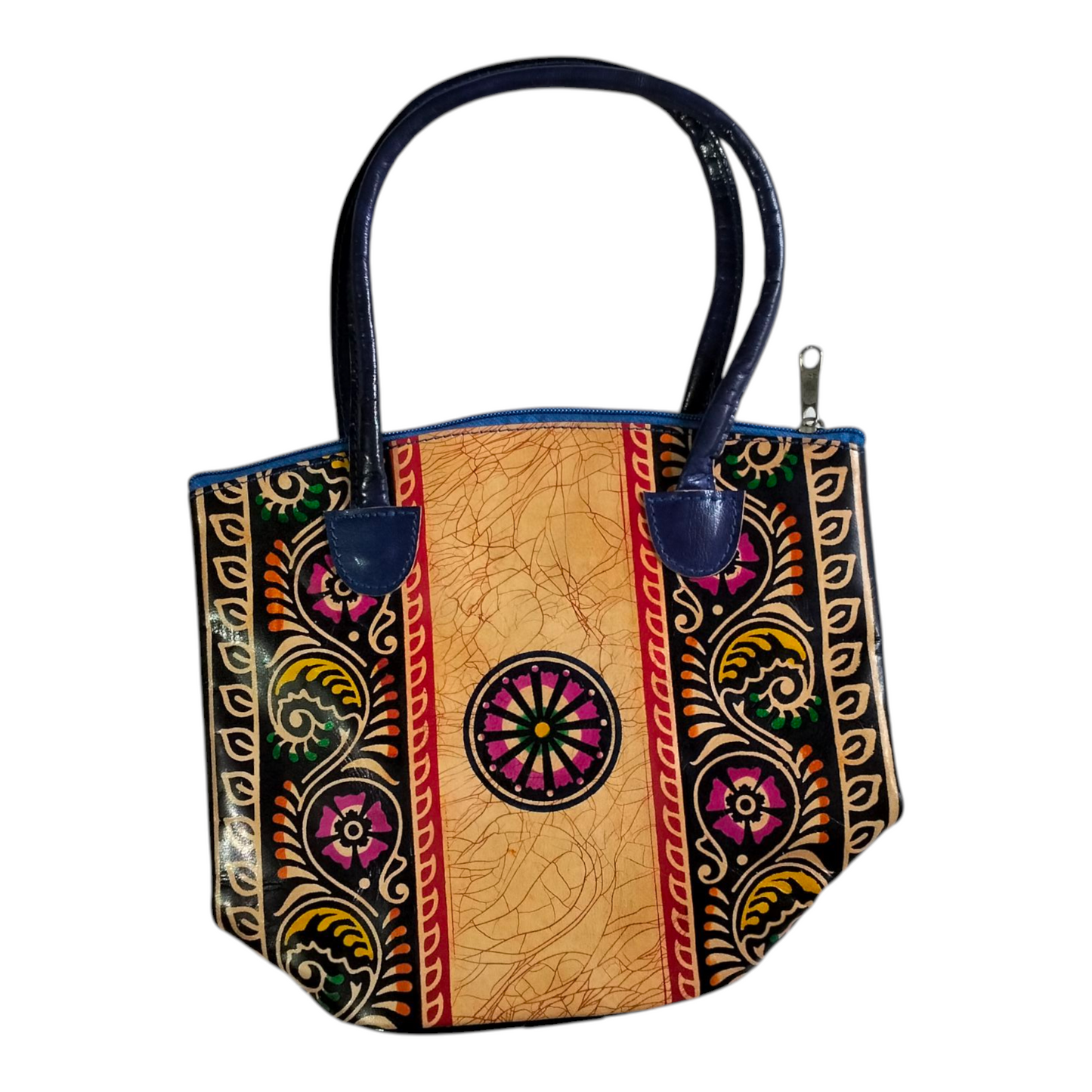 Pack of 2 Mini Handbags Traditional Ethnic Design-Handcrafted Ethnic Bags for Women Shantiniketan Style