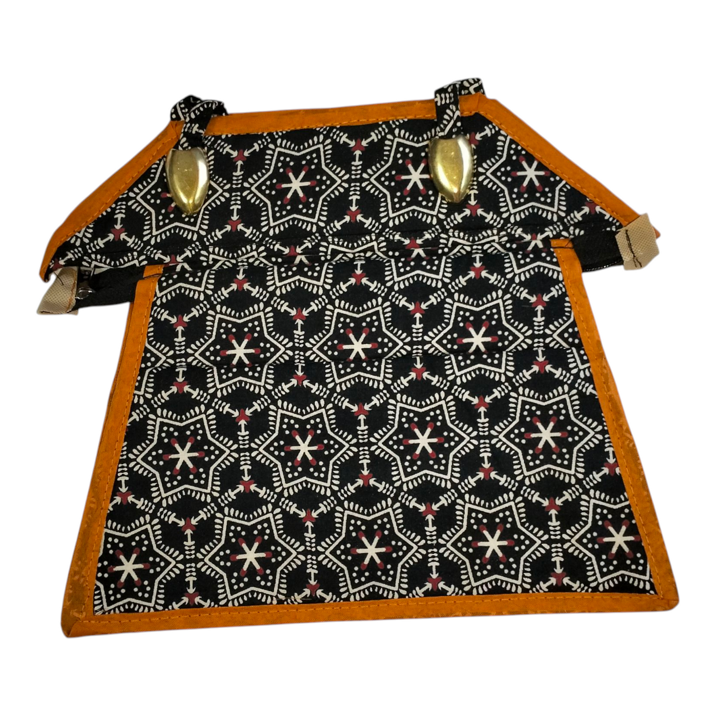 Traditional Shantiniketan Design Cotton Handbag for Women | Ethnic Small Size