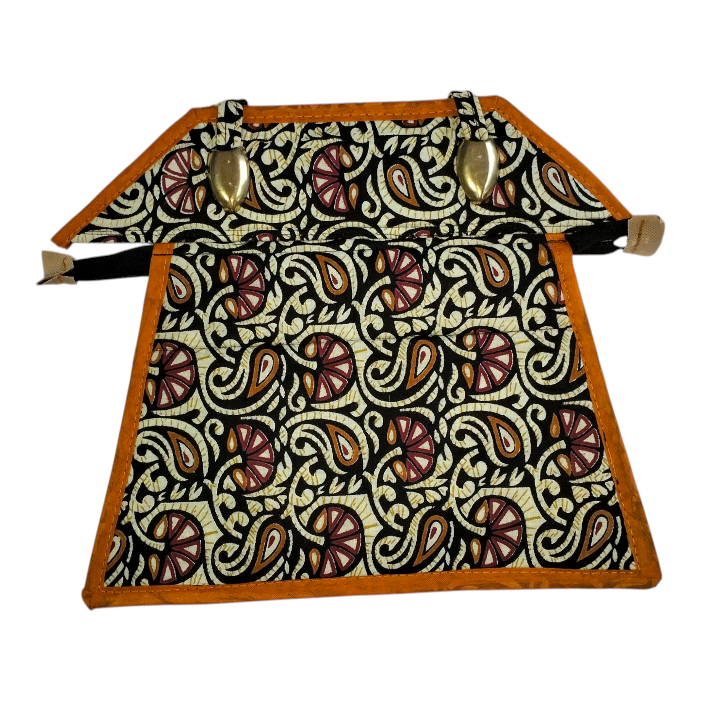 Traditional Shantiniketan Design Cotton Handbag for Women | Ethnic Small Size