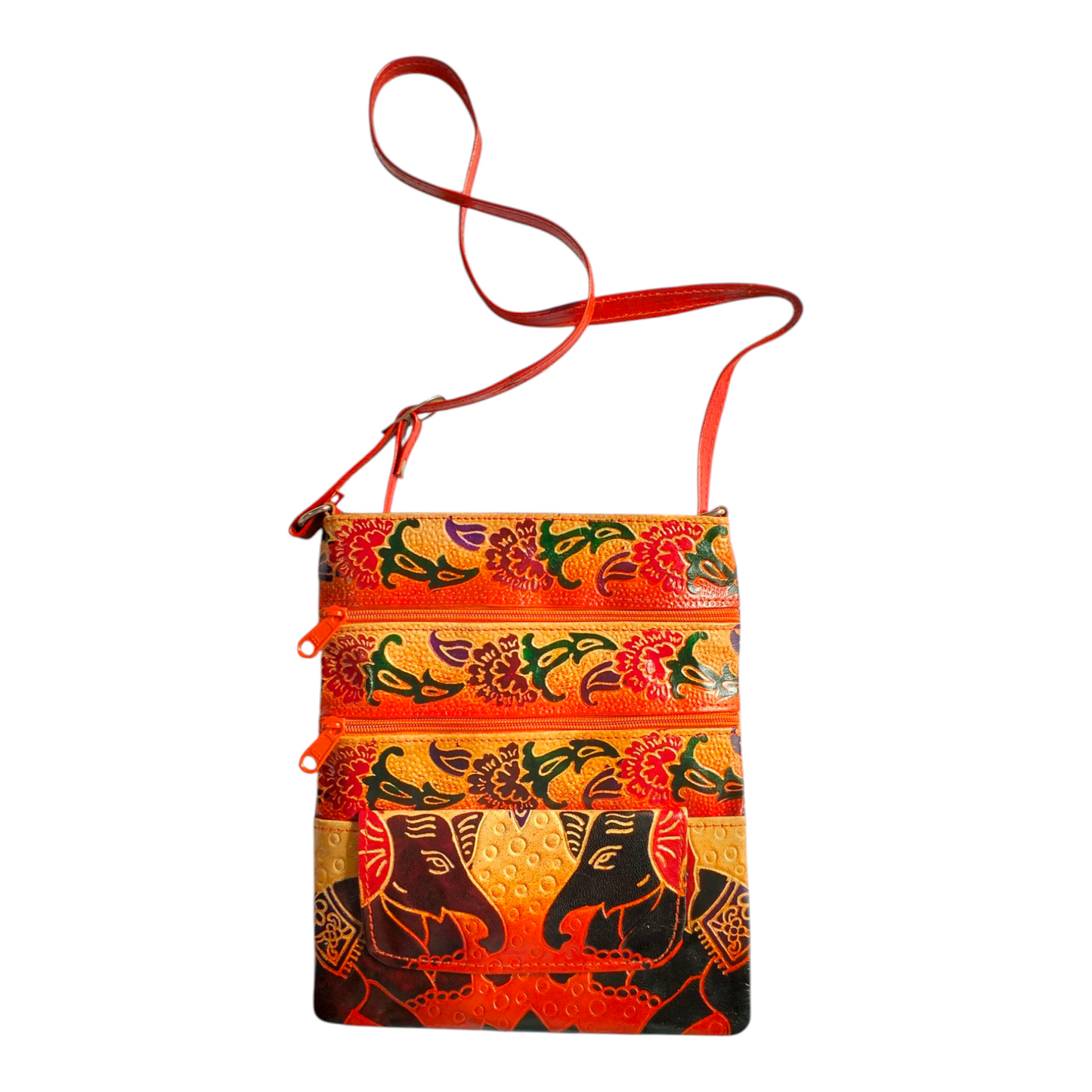 Traditional Crossbody Sling Bag Small Size for Women | Art of Shantiniketan