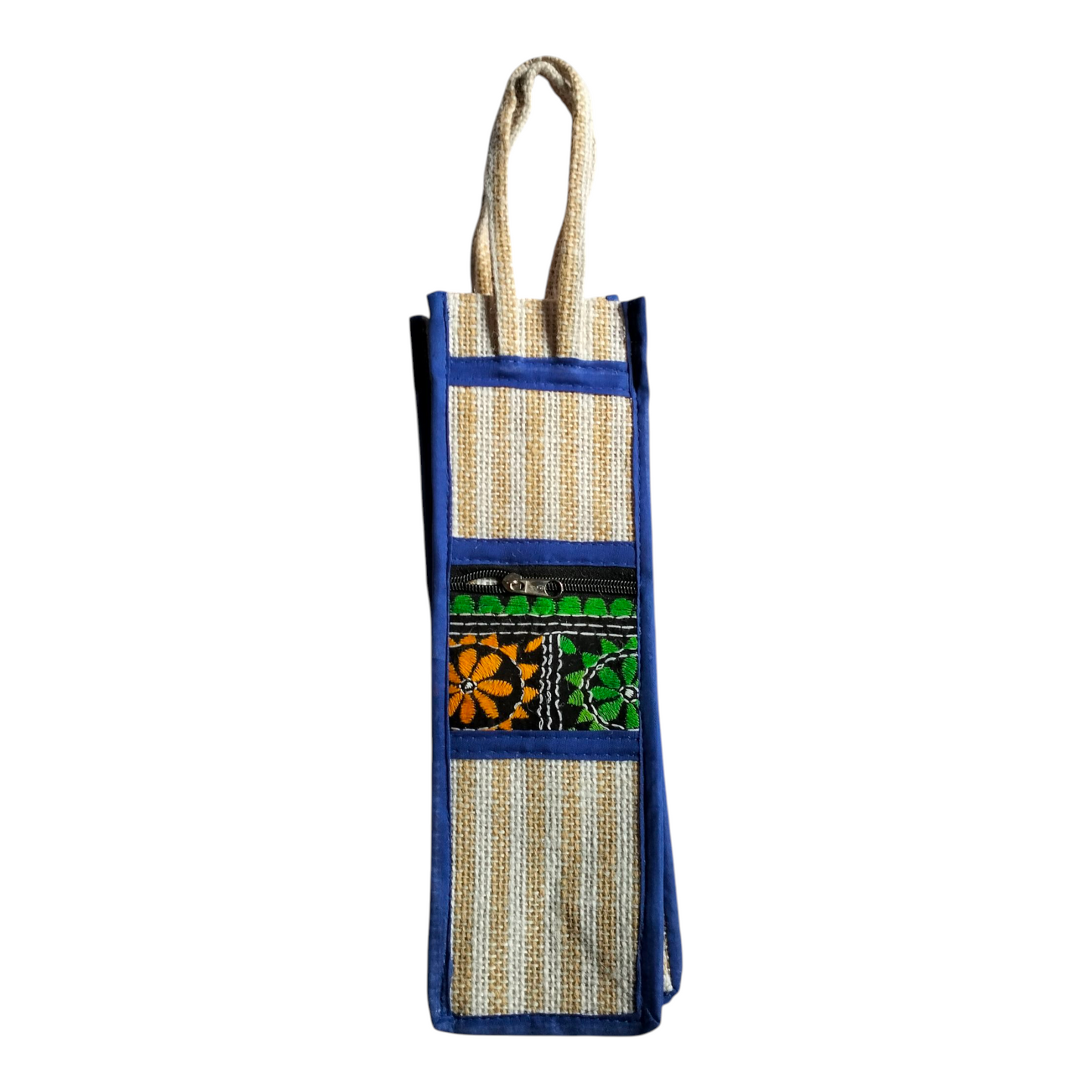 Eco-Friendly Jute Water Bottle Bag – Pack of 2 | Reusable & Durable Carry Bags for 1 Litre Bottles