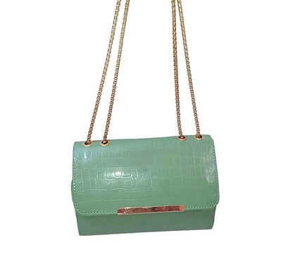 Stylish & Gorgeous Sling Bag with Chain for Women & Girls – Perfect for Parties & Daily Use