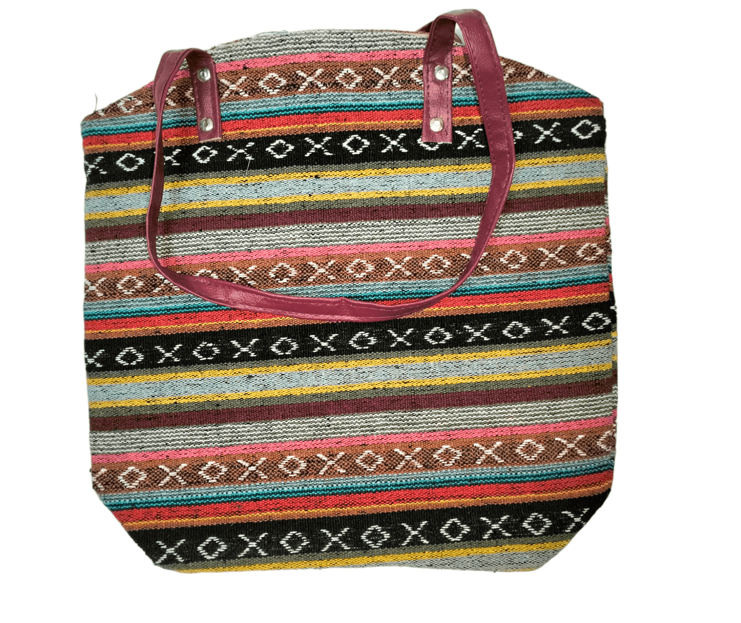 Stylish colorful traditional shantiniketan tote bag for women with zip - AP BAG BHANDAR