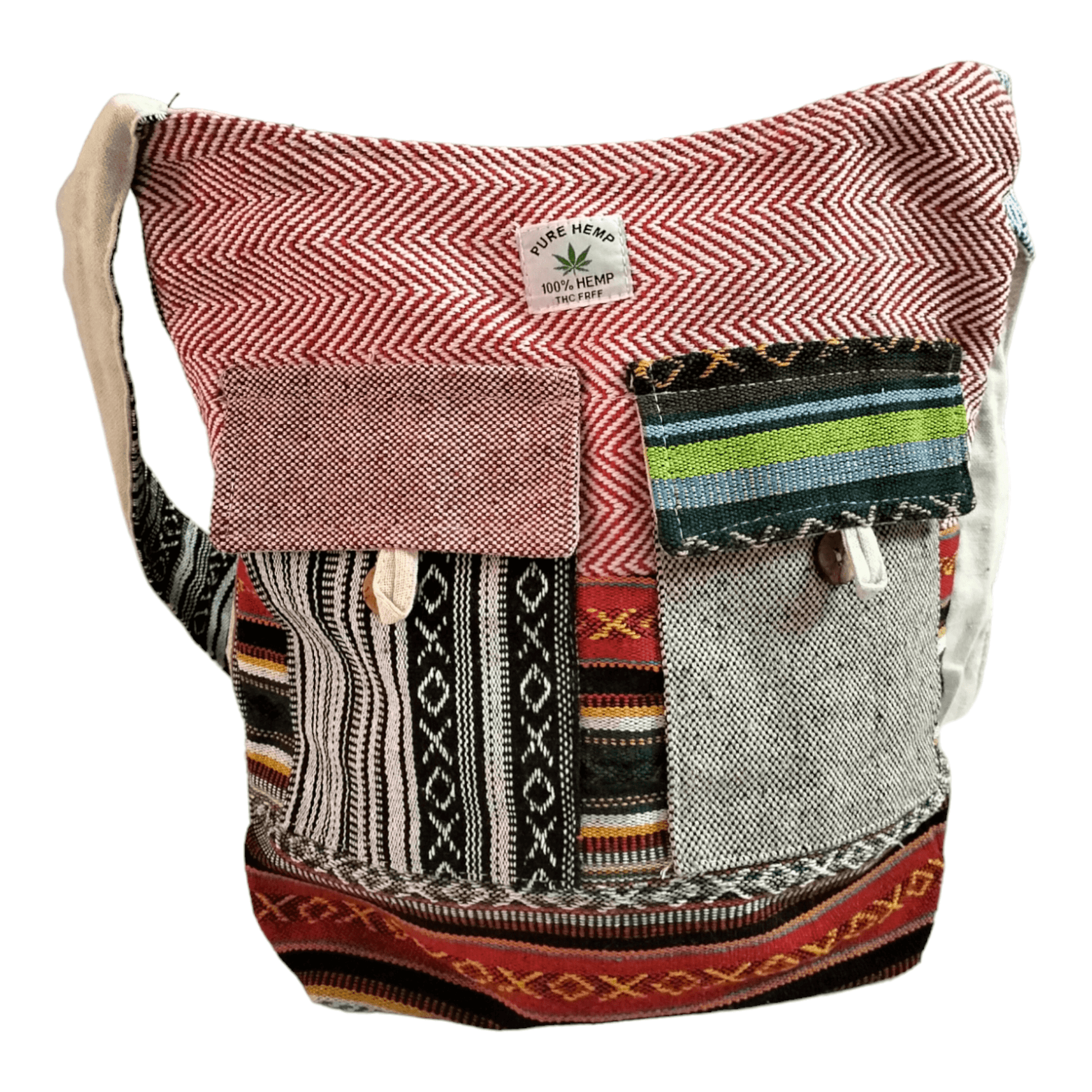 Stylish colorful cotton shantiniketan tote bag for women with zipper - AP BAG BHANDAR