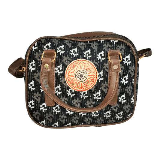 Stylish graceful traditional shantiniketan sling bag for women - AP BAG BHANDAR