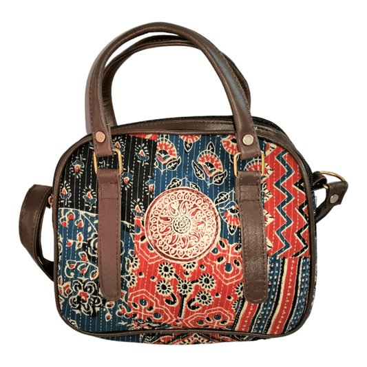 Stylish graceful traditional shantiniketan sling bag for women - AP BAG BHANDAR