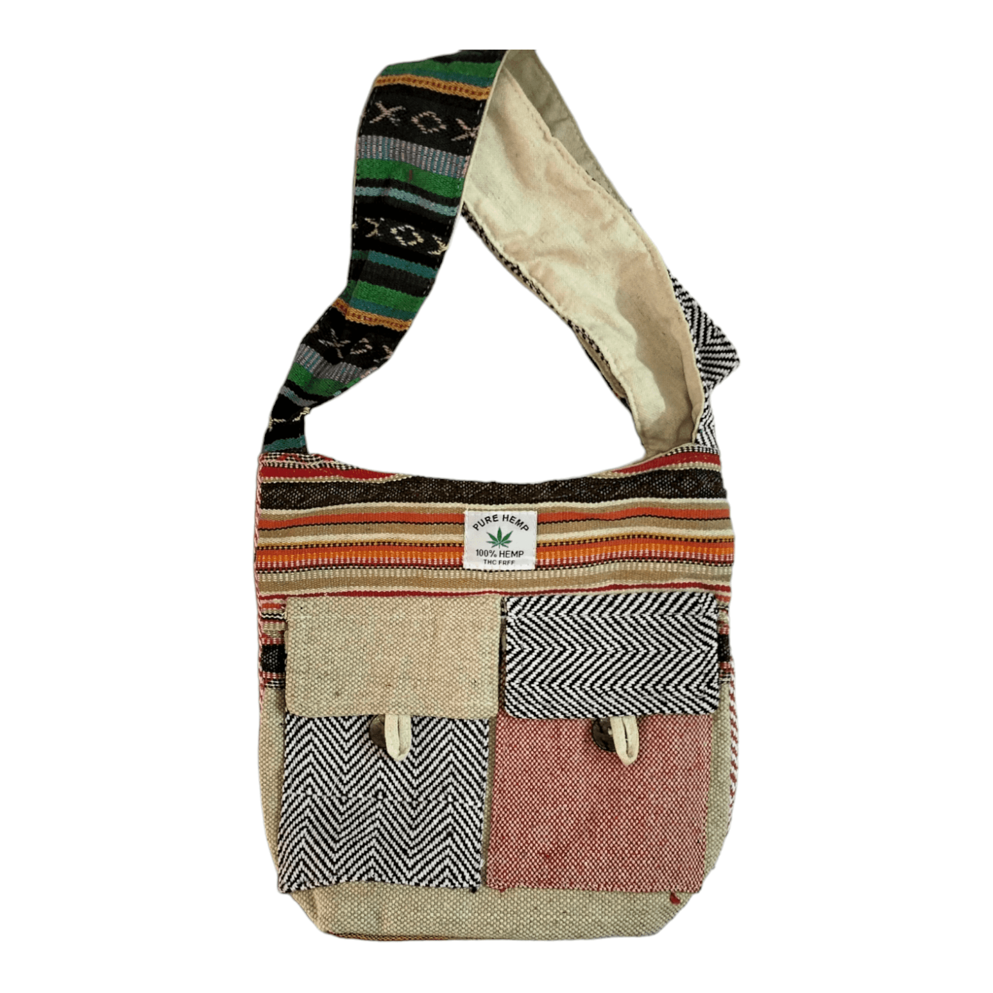 SMALL size Stylish colorful traditional shantiniketan cotton sling bag for women - AP BAG BHANDAR