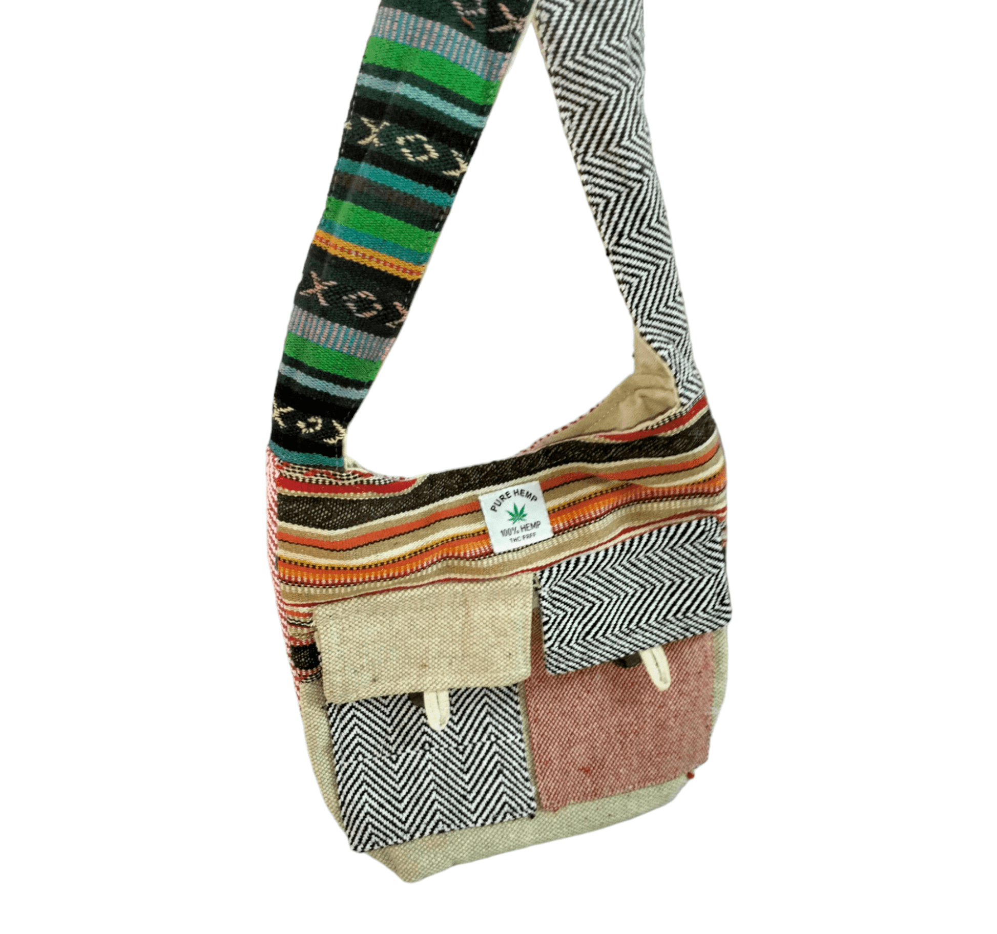 SMALL size Stylish colorful traditional shantiniketan cotton sling bag for women - AP BAG BHANDAR