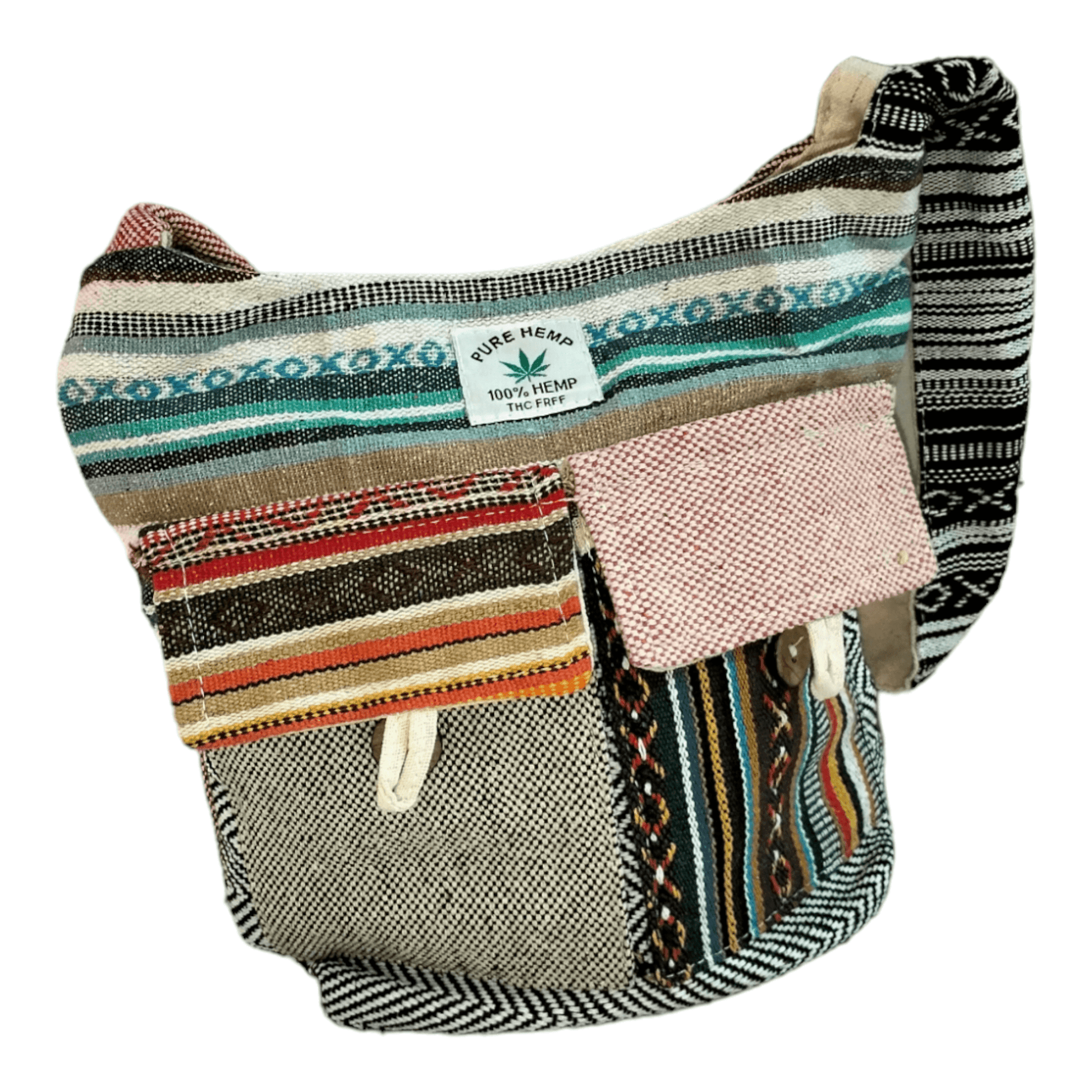 SMALL size Stylish colorful traditional shantiniketan cotton sling bag for women - AP BAG BHANDAR