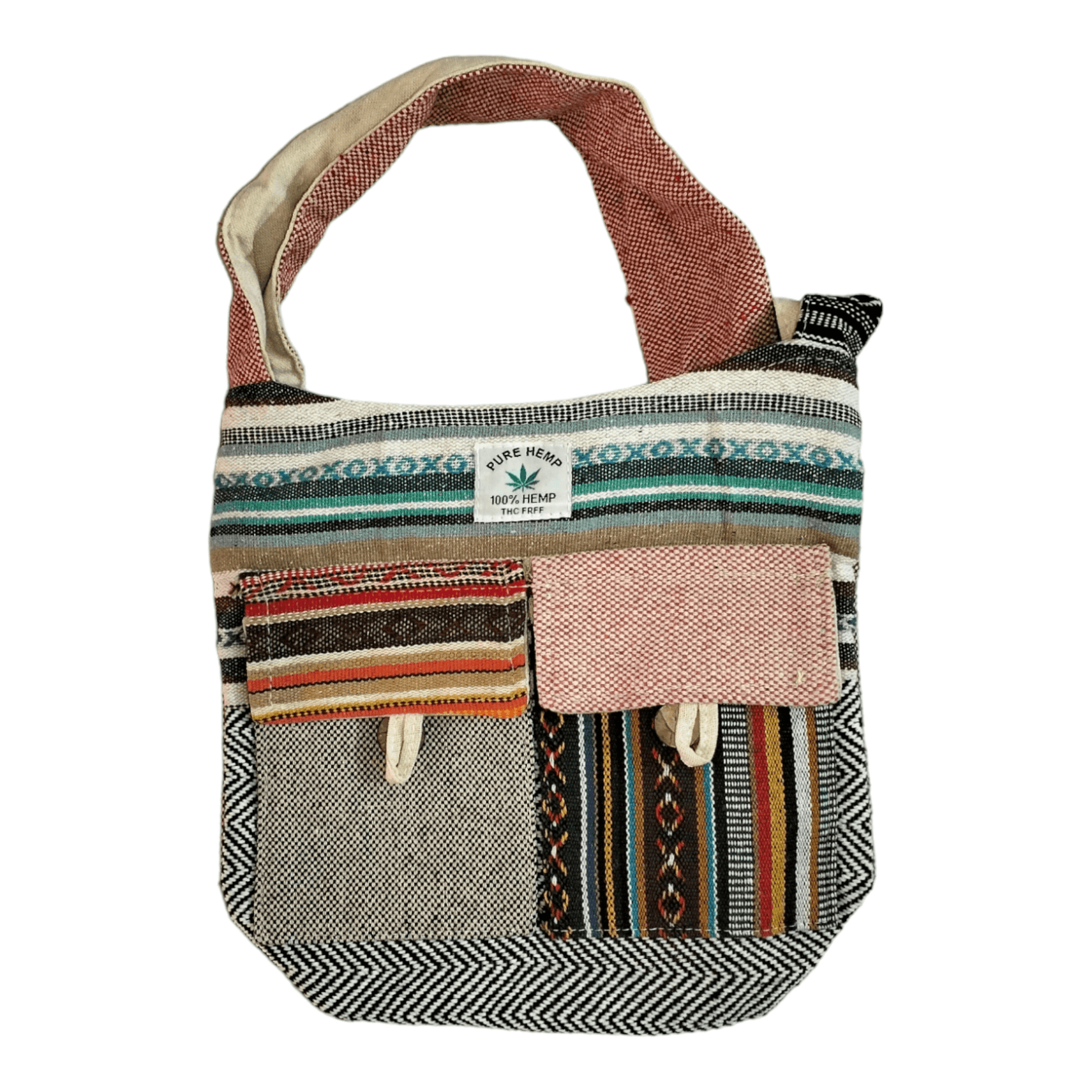SMALL size Stylish colorful traditional shantiniketan cotton sling bag for women - AP BAG BHANDAR