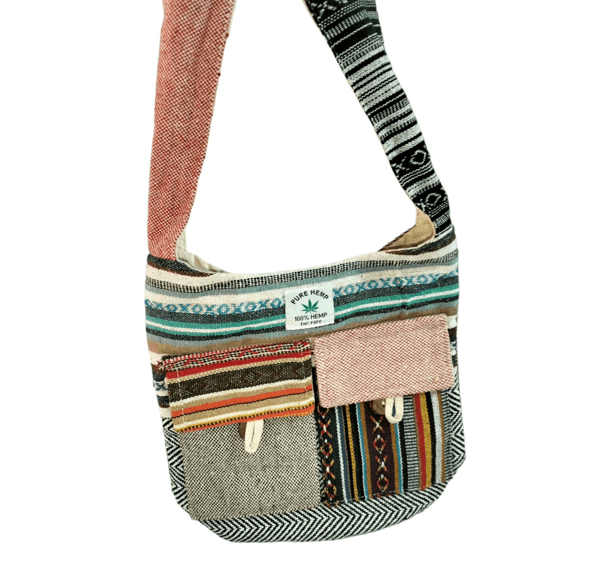 SMALL size Stylish colorful traditional shantiniketan cotton sling bag for women - AP BAG BHANDAR