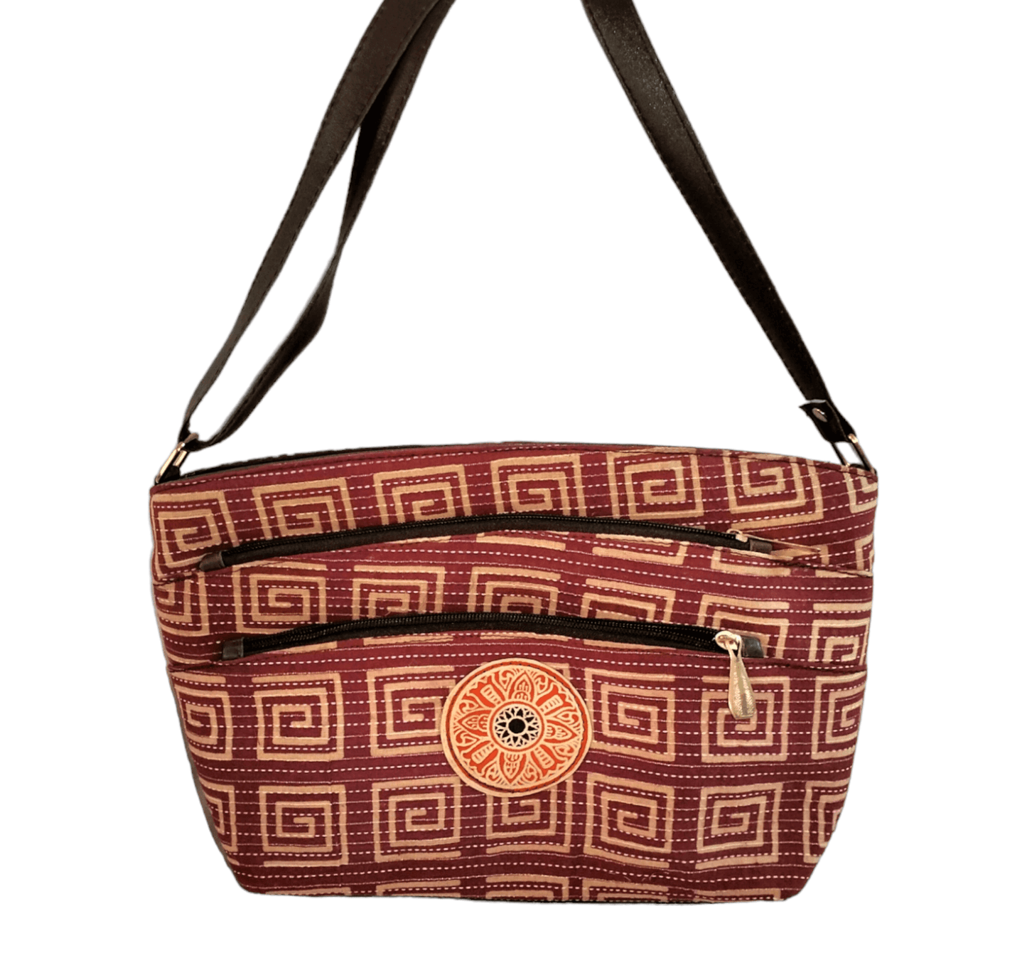 Stylish graceful traditional shantiniketan sling bag for women - AP BAG BHANDAR