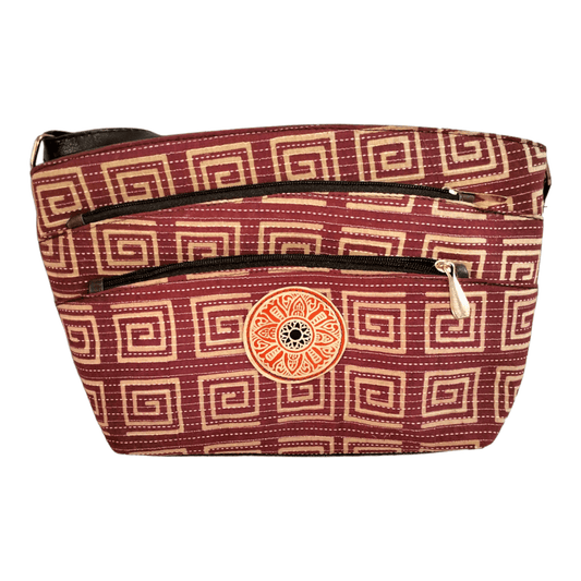 Stylish graceful traditional shantiniketan sling bag for women - AP BAG BHANDAR