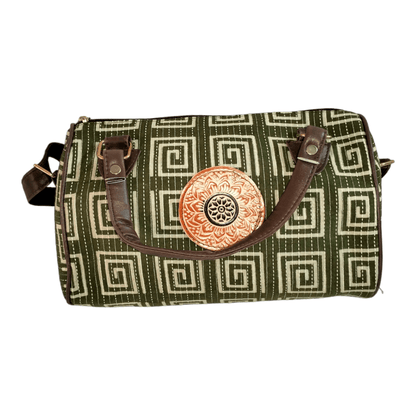 Handcrafted Traditional Shantiniketan Sling Bag for Women - Stylish Indian Ethnic Shoulder Purse - AP BAG BHANDAR