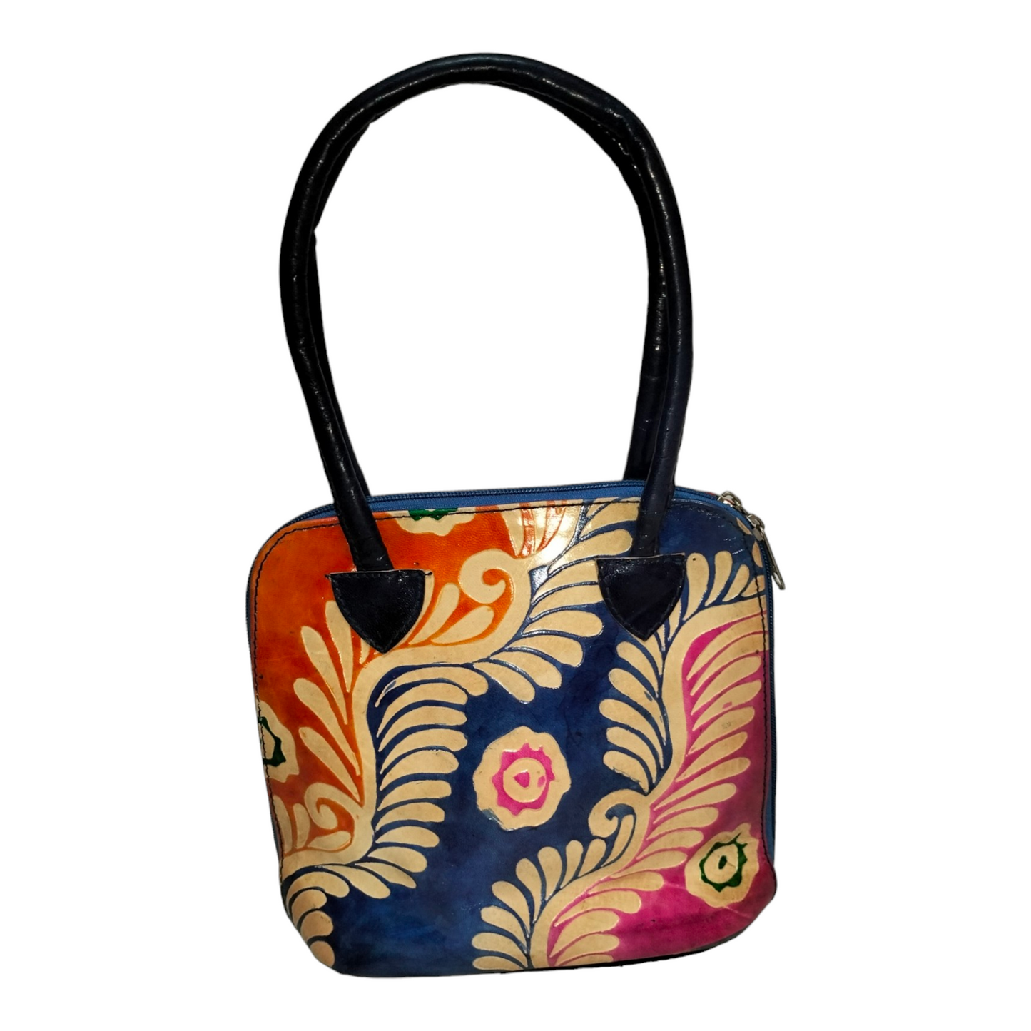 Traditional Shantiniketan Mini Handbag for Women with Ethnic Charm