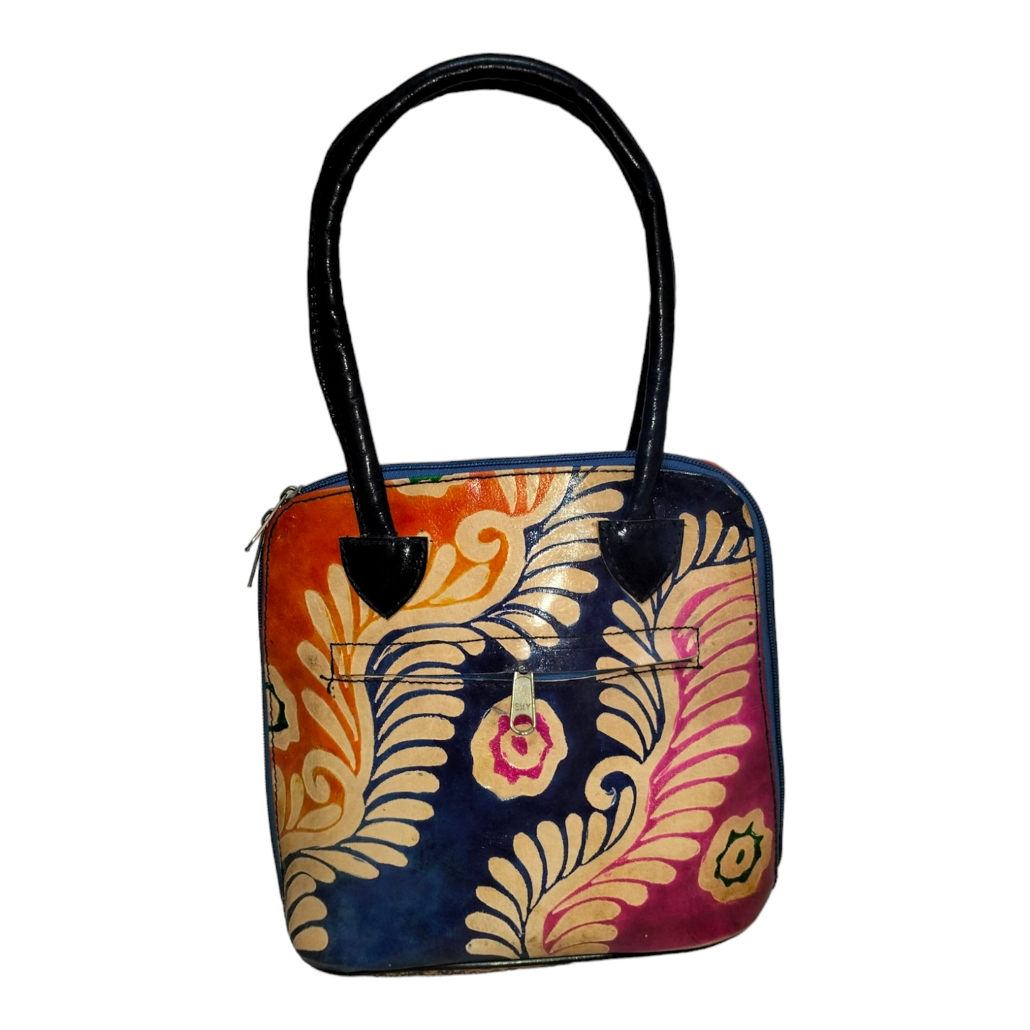 Traditional Shantiniketan Mini Handbag for Women with Ethnic Charm