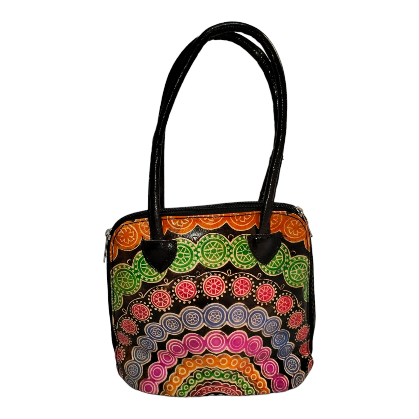 Traditional Shantiniketan Mini Handbag for Women with Ethnic Charm