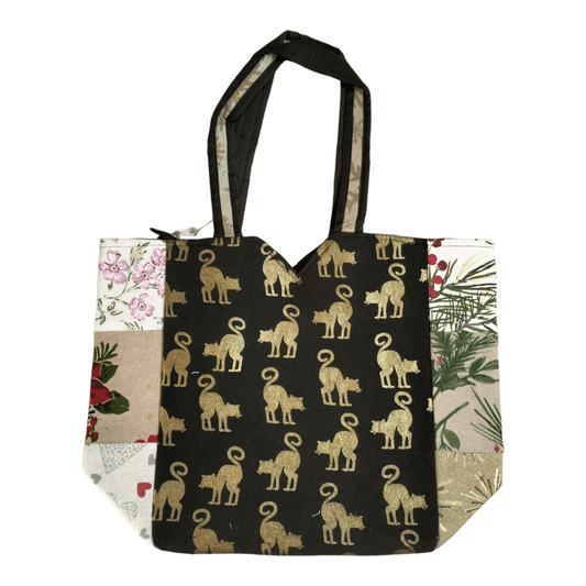 Shantiniketan Colorful Spacious Tote Bag for Women - Handcrafted Indian Carry-All with Vibrant Designs - AP BAG BHANDAR