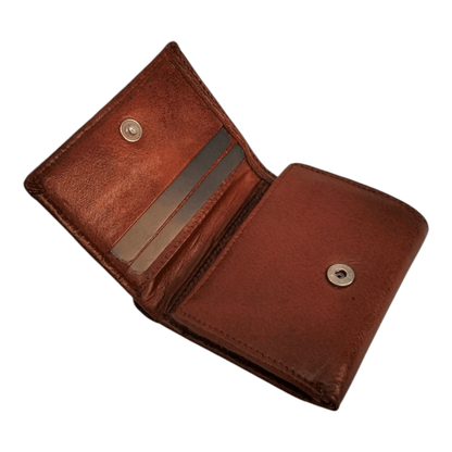 Men's Shantiniketan Style 3 Fold Wallet Purse - Handcrafted - AP BAG BHANDAR