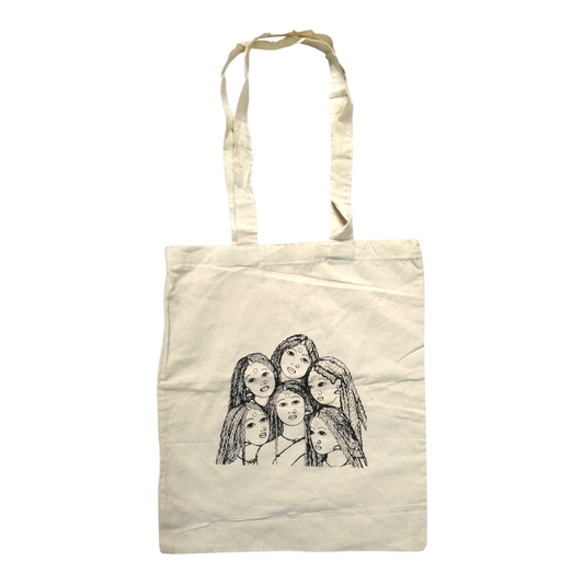 Traditional Bengali Shantiniketan Cotton Tote for Shopping