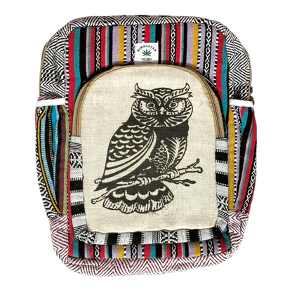 Handcrafted Traditional Shantiniketan Cotton Backpack – Artisanal & Stylish
