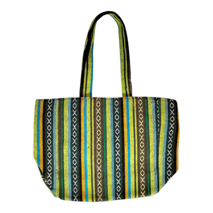 Handcrafted Shantiniketan Cotton Tote Bag – Traditional Bengali Art
