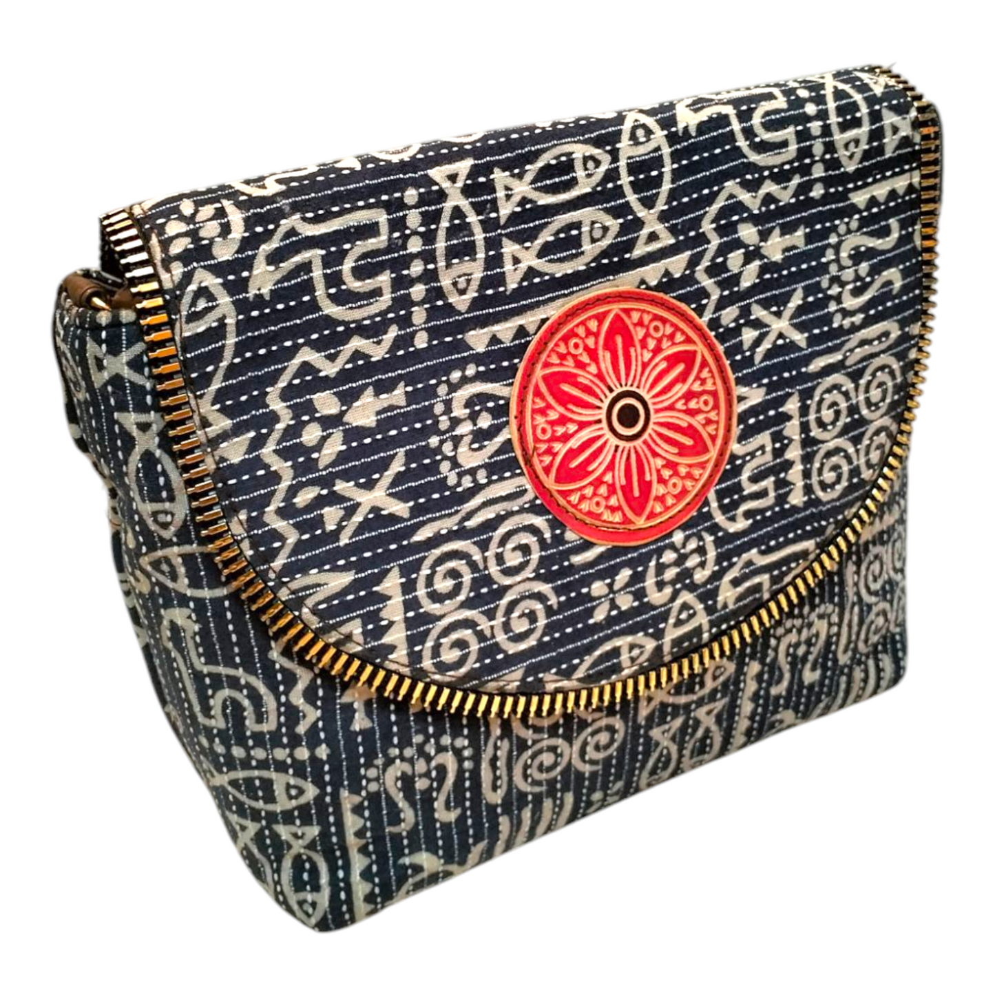 Shantiniketan Traditional Sling Bag – Handcrafted Ethnic Bag for Women
