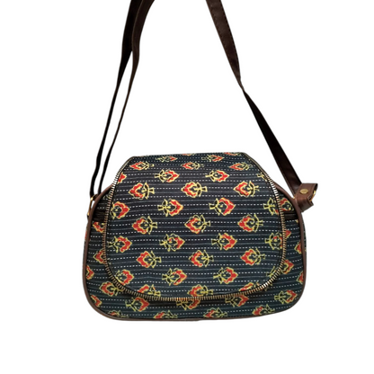 Traditional Bengal Sling Bag for Women - Shantiniketan Style Handmade